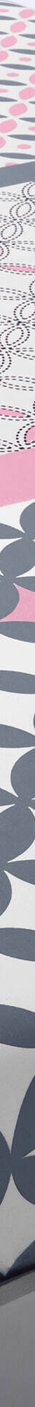 Linge de lit Marlow en coton motifs géométriques (gris / rose) Linge de lit Marlow en coton motifs géométriques (gris / rose)